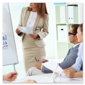 Presentación de resultados al directorio